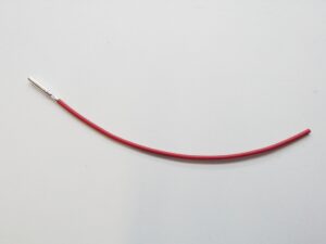 Contact à sertir 15cm rouge 0.75mm